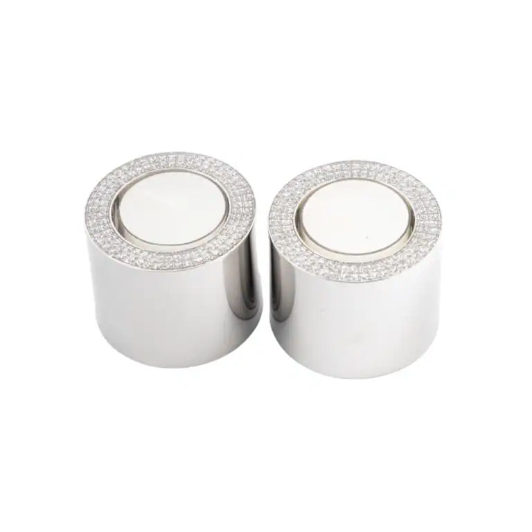JENNA CLIFFORD - Set of 2 Diamond Tealight Tall