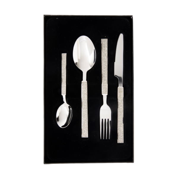 JENNA CLIFFORD - Set of 16 Diamond 18/10 Cutlery Set