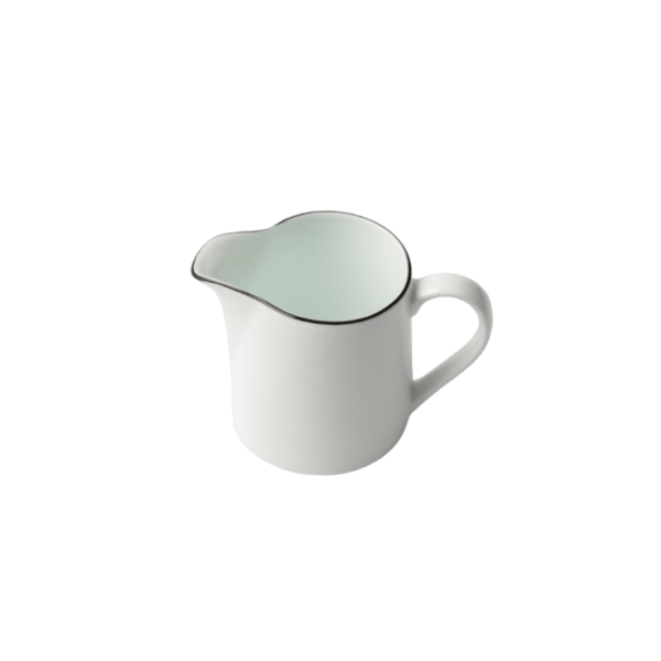 JENNA CLIFFORD - Premium Porcelain Creamer With Black Band