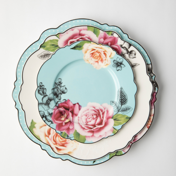 JENNA CLIFFORD - Wavy Rose Dinner Plate