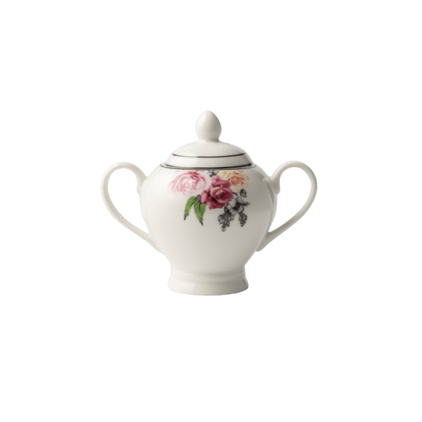 JENNA CLIFFORD - Wavy Rose Sugar Pot