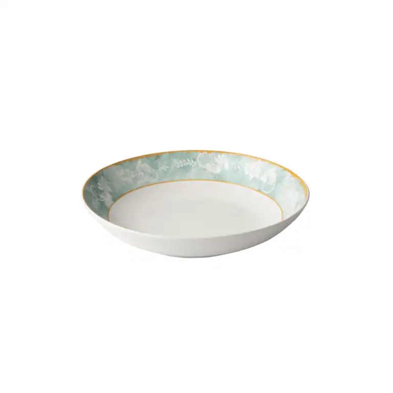 JENNA CLIFFORD - Green Floral Pasta Bowl Set of 4