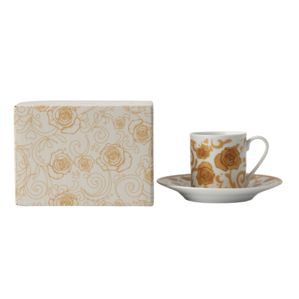 JENNA CLIFFORD - Milk & Honey Espresso Cup & Saucer Set of 2