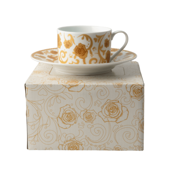 JENNA CLIFFORD - Milk & Honey Tea Cup & Saucer Set of 2