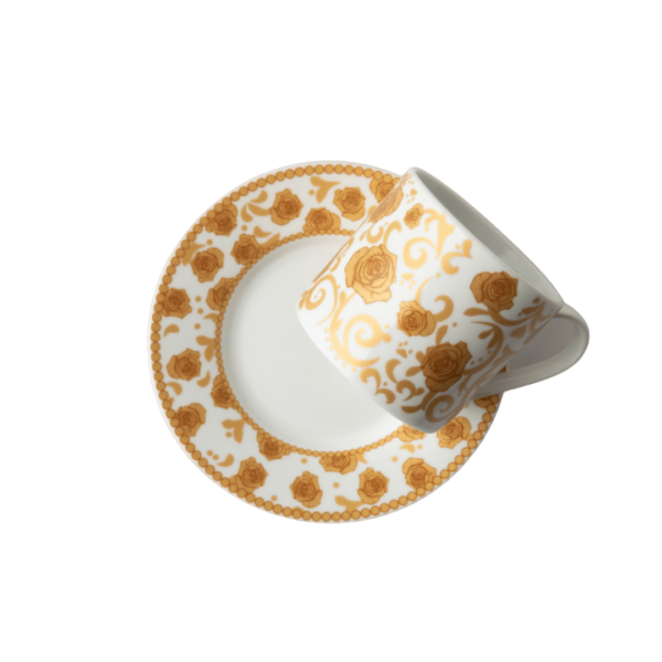 JENNA CLIFFORD - Milk & Honey Cappuccino Cup & Saucer Set of 2