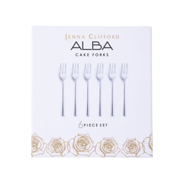 Jenna Clifford - Alba 6pce Cake Fork Set