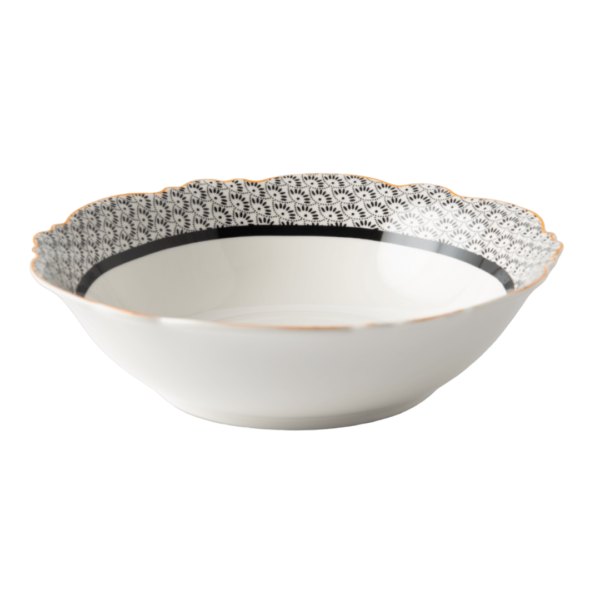 JENNA CLIFFORD - Midnight Bloom Salad Bowl 23cm