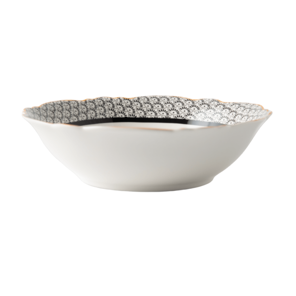 Midnight Bloom Salad Bowl 23cm - Image 3