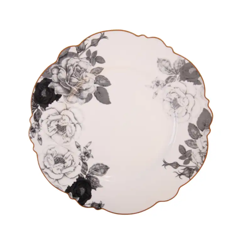 JENNA CLIFFORD - Black Rose Charger