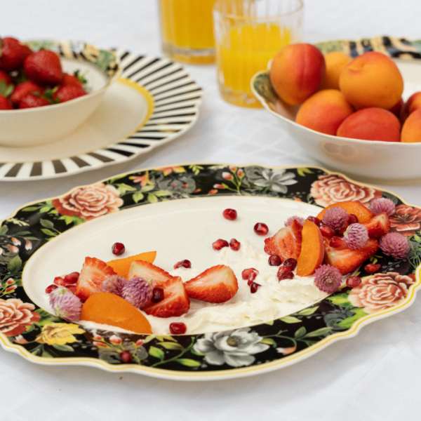 JENNA CLIFFORD - Botanica Rose Oval Platter