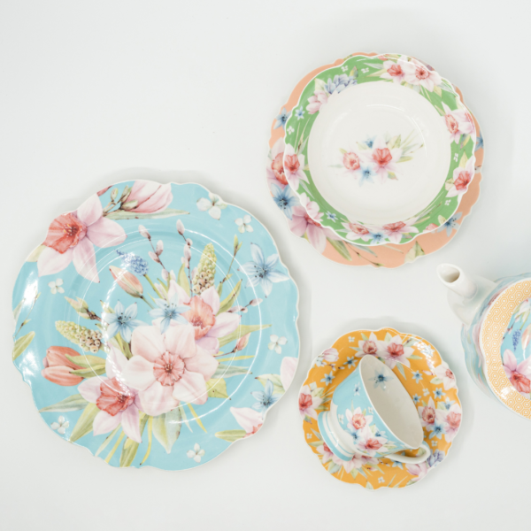 JENNA CLIFFORD - Jenna's Garden Dinner Plate Set of 4