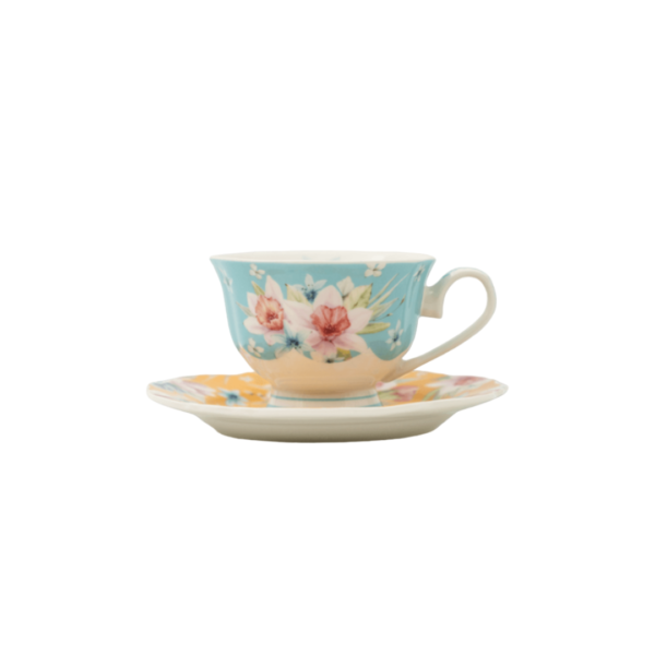 JENNA CLIFFORD - Jenna's Garden Cup & Saucer