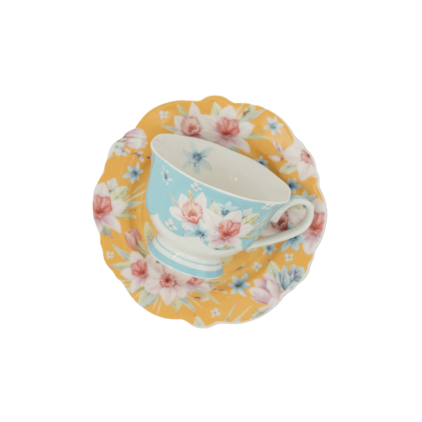 JENNA CLIFFORD - Jenna's Garden Cup & Saucer