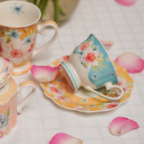 JENNA CLIFFORD - Jenna's Garden Cup & Saucer