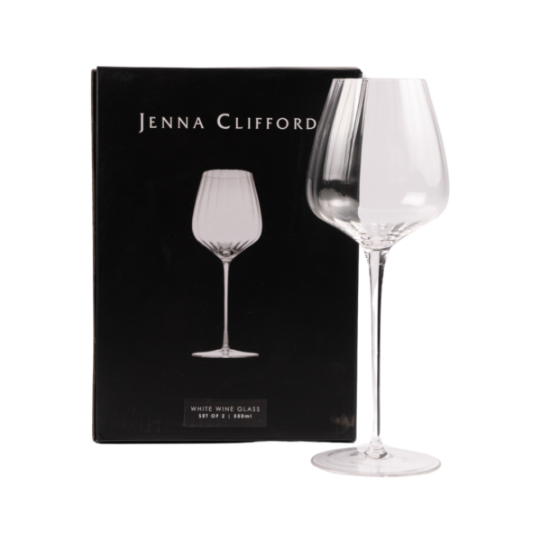 JENNA CLIFFORD - Optic White Wine (Set of 2)