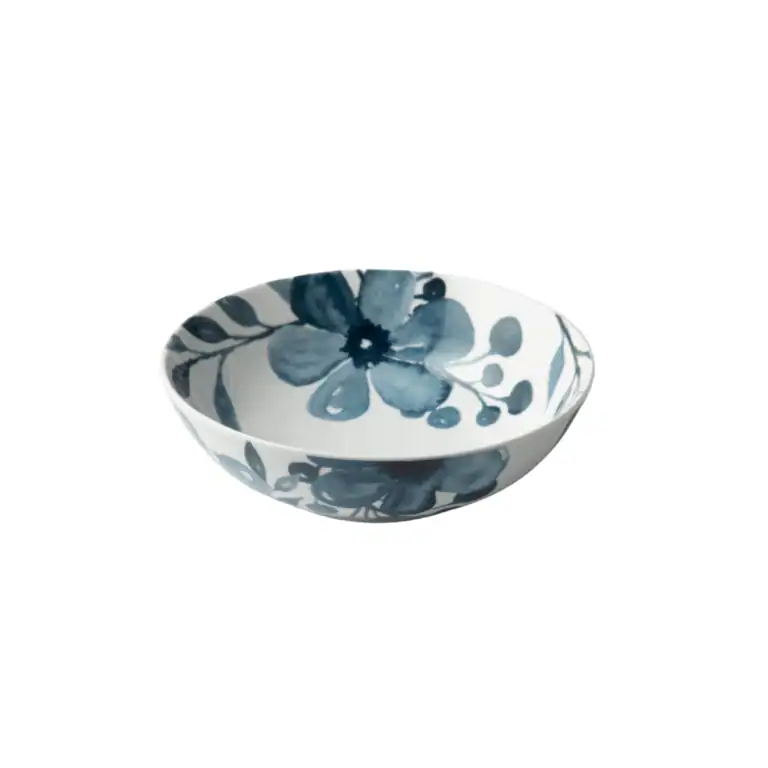 JENNA CLIFFORD - Blue Floral Salad Bowl 23cm