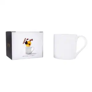JAN - White Coffee Mug in a Gift Box