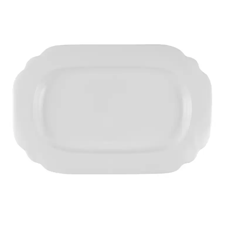 JAN - White Rectangular Platter