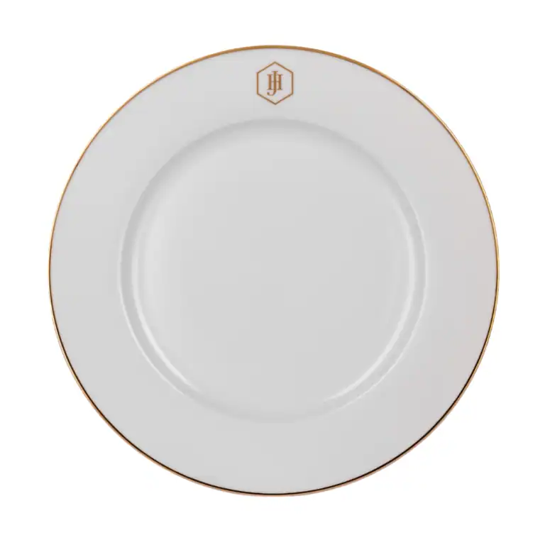JAN - Gold Rimmed Charger