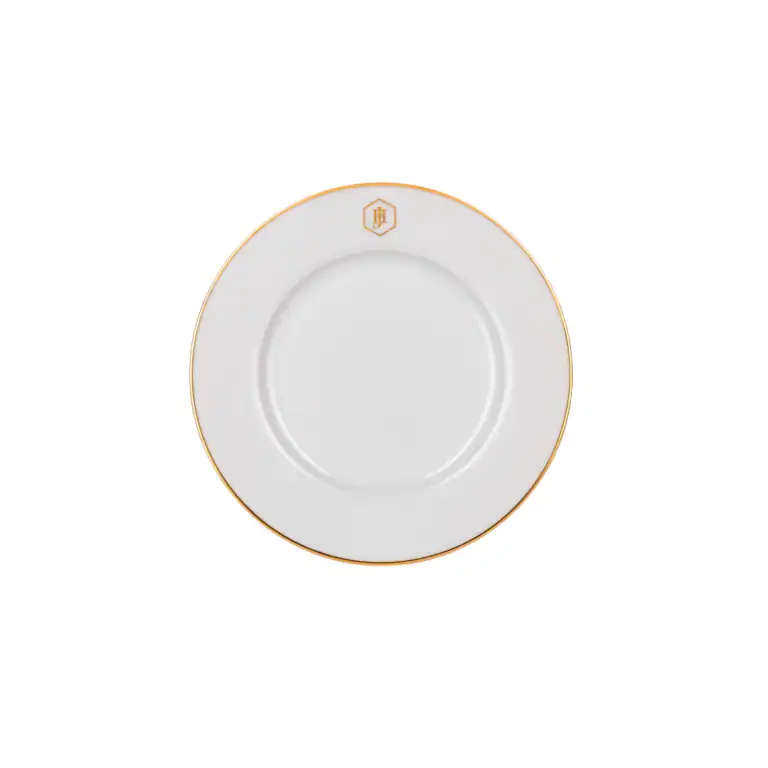 JAN - Gold Rimmed Side Plate