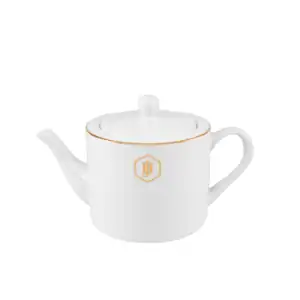 JAN - Gold Rimmed Teapot