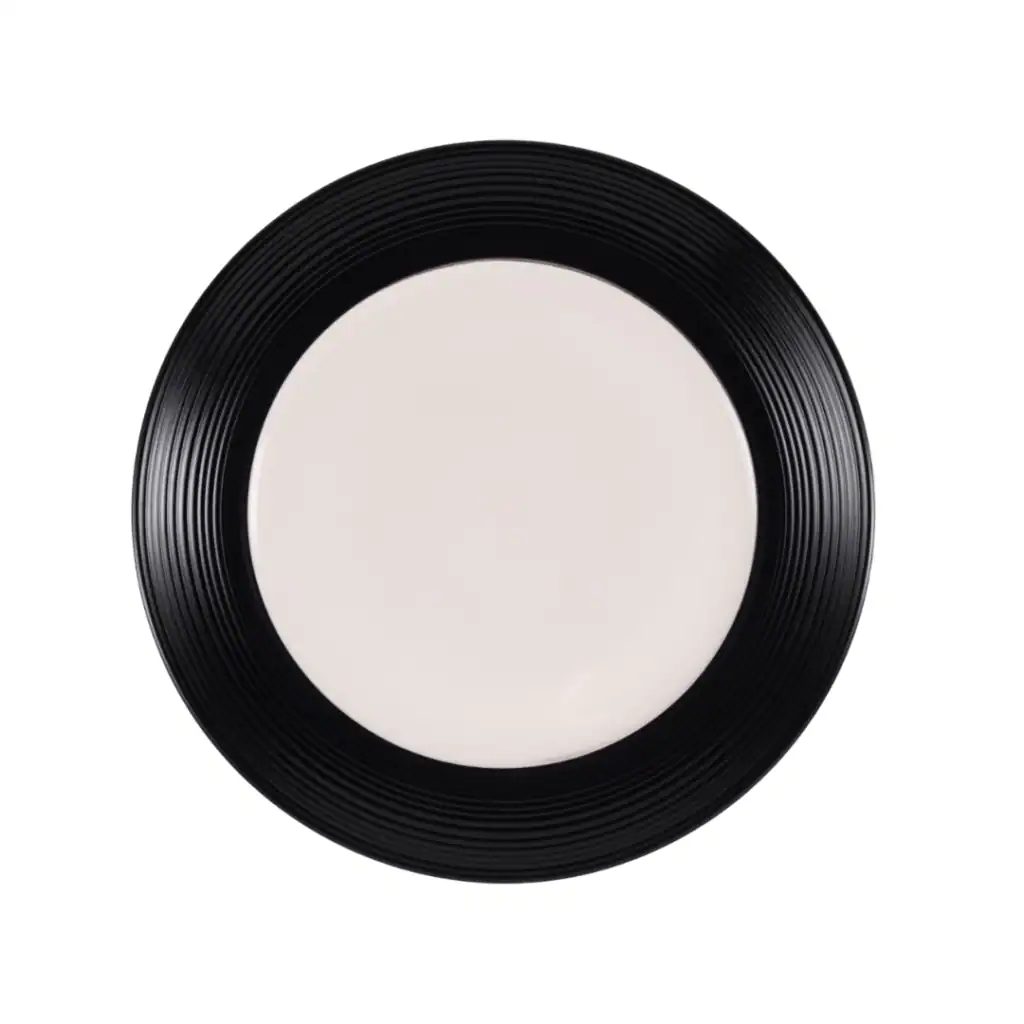 JAN - BlancNoir Dinner Plate