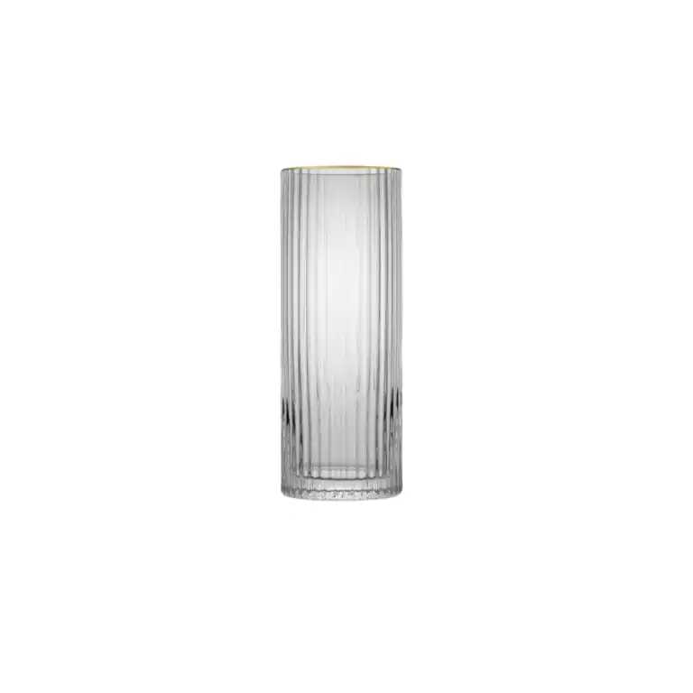 JAN - Opulent Hi-Ball with Gold Rim (Set of 4)