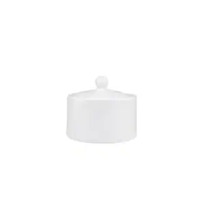JAN - White Sugar Pot