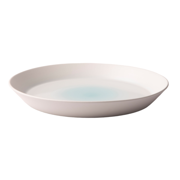 DESIGNERS GUILD - Aqua & Lime Low Serving Bowl