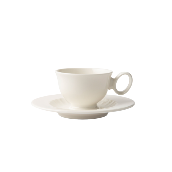 DESIGNERS GUILD - White Espresso Cup & Saucer