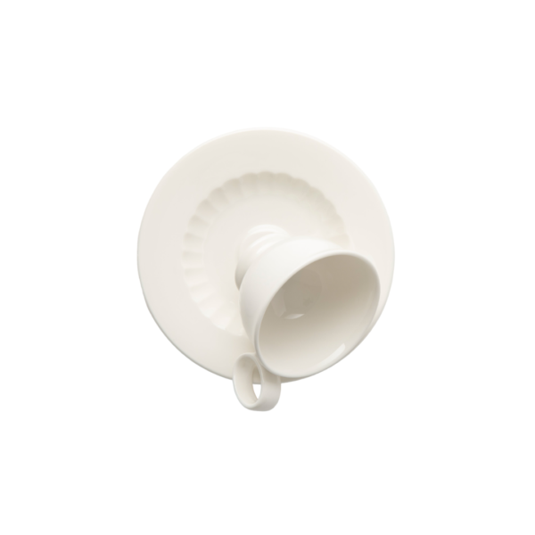 DESIGNERS GUILD - White Espresso Cup & Saucer