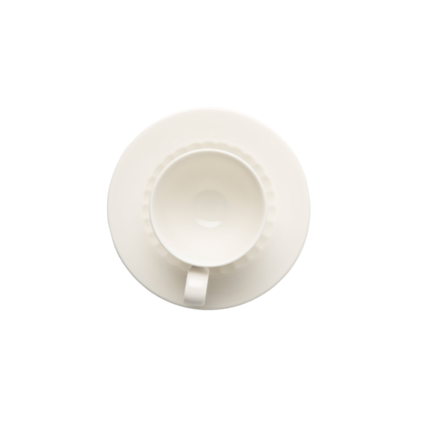 DESIGNERS GUILD - White Espresso Cup & Saucer