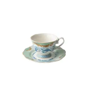 JENNA CLIFFORD - Italian Rose Cup & Saucer