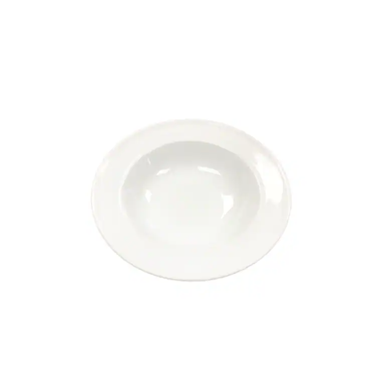 GALATEO - Super White Rim Soup Bowl 22cm