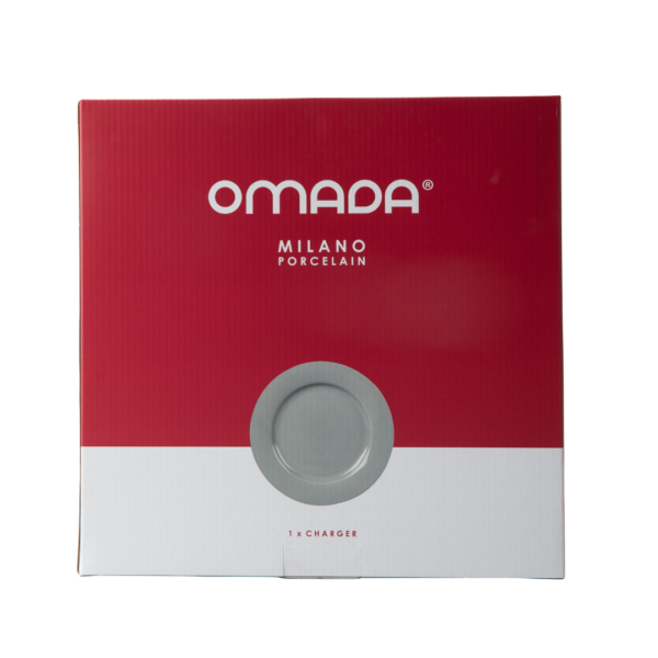 OMADA - Maxim Light Grey Charger in Gift Box