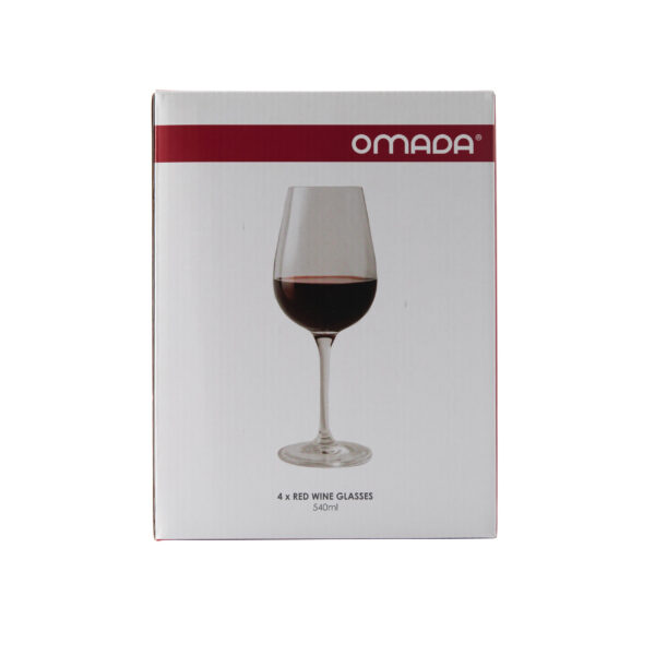 OMADA - Red Wine Glass Set of 4