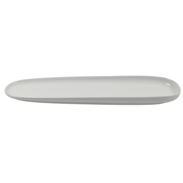 OMADA - Irregular Plate with 4 Bowls White