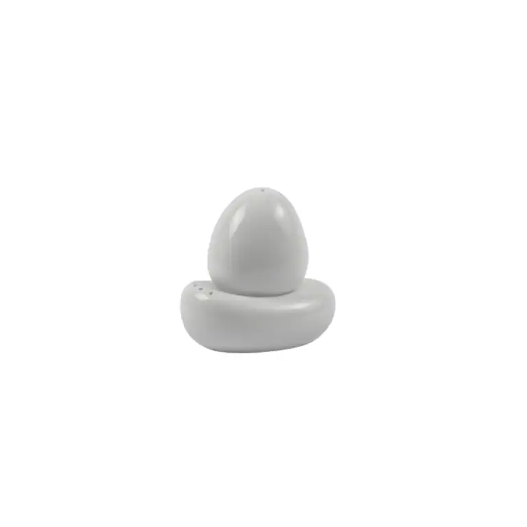 OMADA - Irregular Salt & Pepper Set White