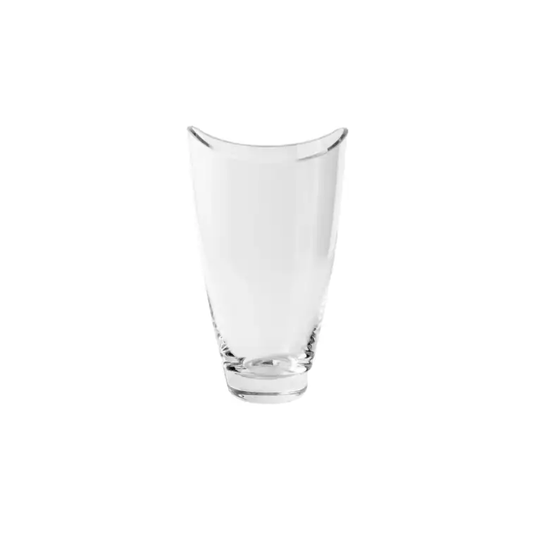 KROSNO - Clear Vase Large Loop 31cm