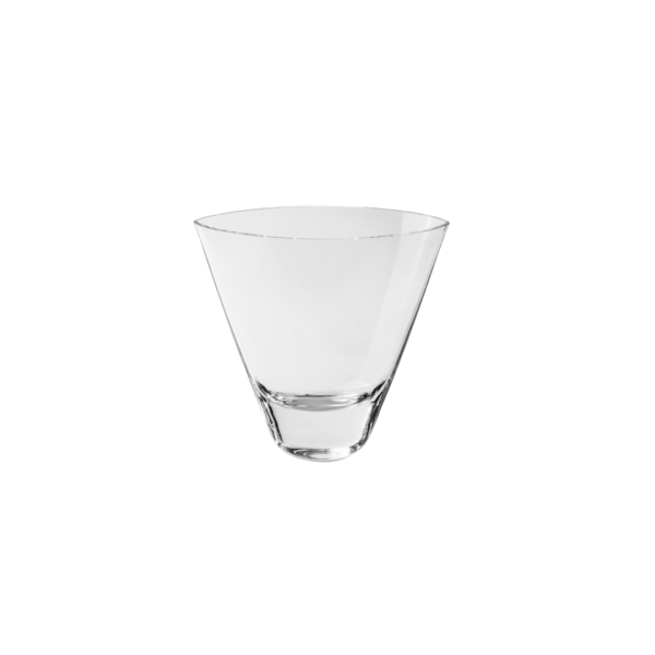 KROSNO - Clear Vase Medium Oval 22cm