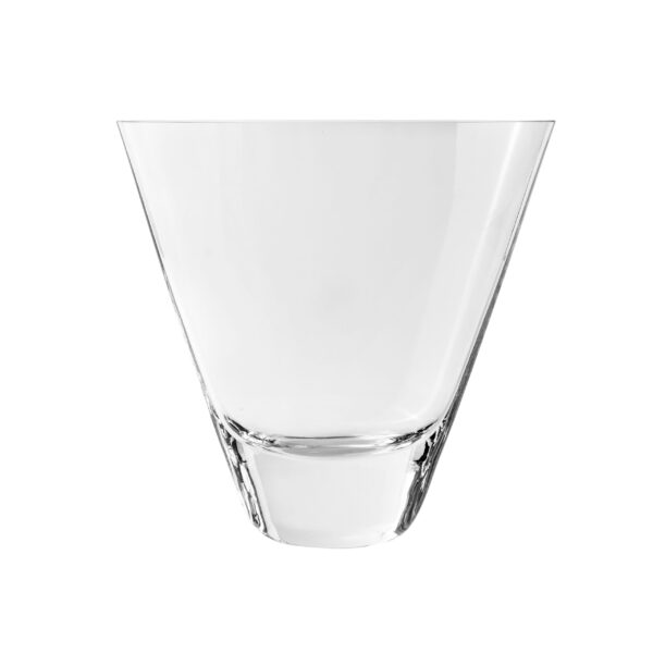 KROSNO - Clear Vase Medium Oval 22cm