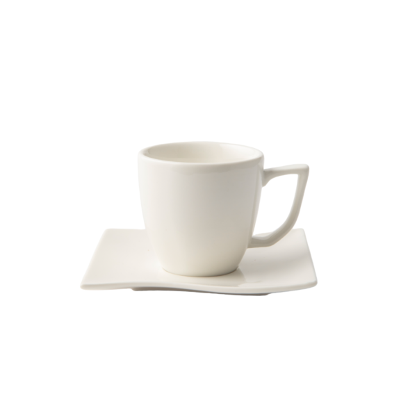 GALATEO - Square Tea Cup & Saucer