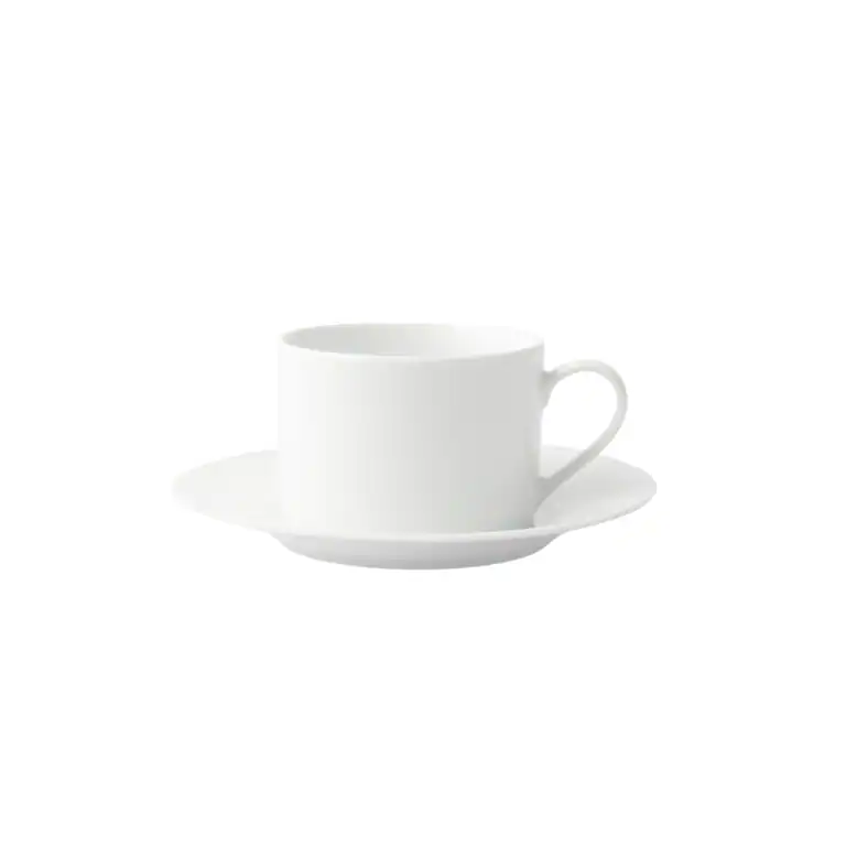 GALATEO - Super White Rim Cup & Saucer