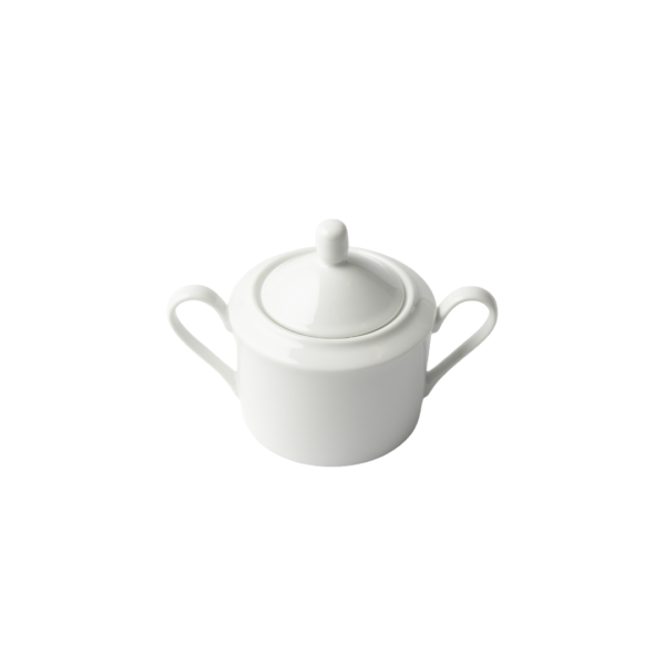 GALATEO - Super White Rim Sugar Pot