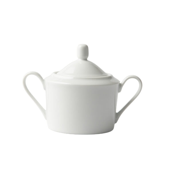 GALATEO - Super White Rim Sugar Pot