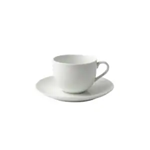 GALATEO - Super White Coupe Cup & Saucer