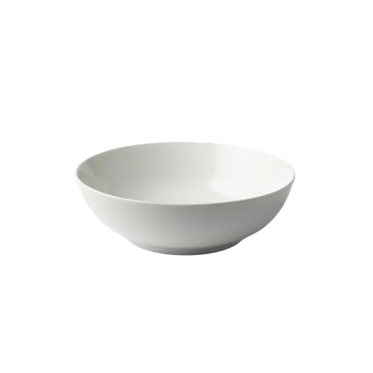 GALATEO - Super White Coupe Salad Bowl 24cm
