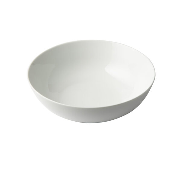 GALATEO - Super White Coupe Salad Bowl 24cm