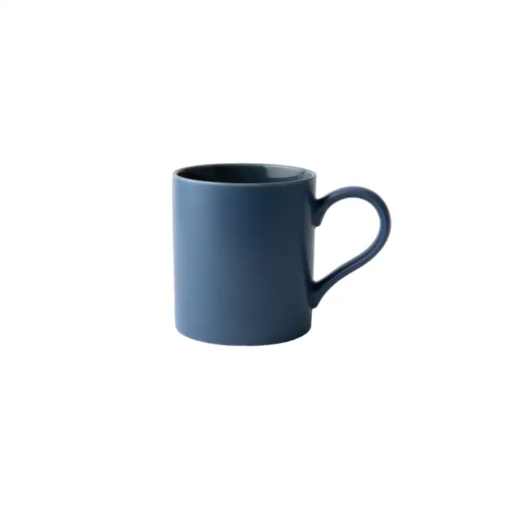 GALATEO - Semi-Matt Porcelain Cobalt Blue Mug