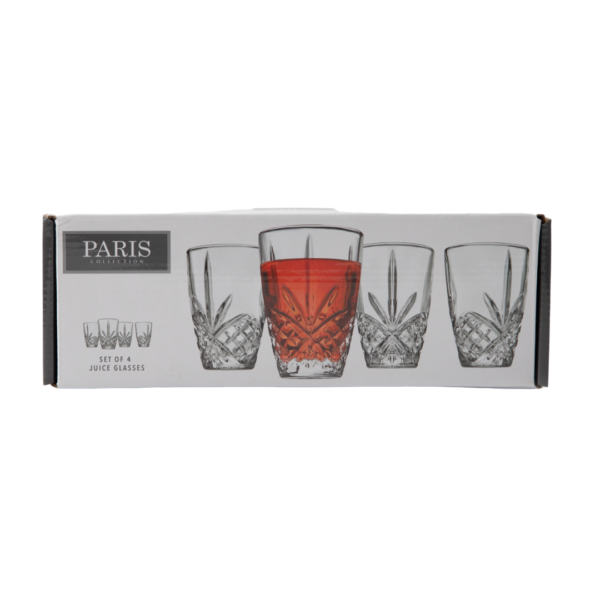 PARIS - Juice Glass Set of 4